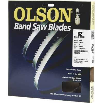 Olson 82 In. x 3/16 In. 10 TPI Regular Flex Back Band Saw Blade